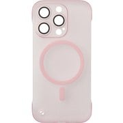p00631pop [iPhone 15 Pro用 超薄マットケース ピンク]