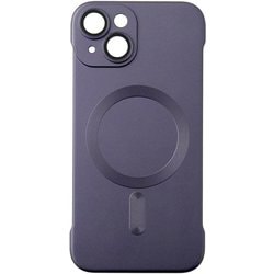p00630mo [iPhone 15用 超薄メタリックケース パープル]