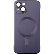 p00630mo [iPhone 15用 超薄メタリックケース パープル]