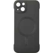 p00630bko [iPhone 15用 超薄メタリックケース ブラック]