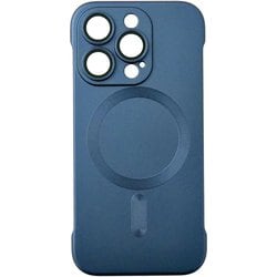 p00630nqp [iPhone 14 Pro用 超薄メタリックケース ネイビー]