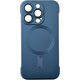 p00630nop [iPhone 15 Pro用 超薄メタリックケース ネイビー]