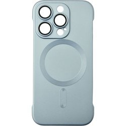p00377bqp [iPhone 14 Pro用 超薄メタリックケース ブルー]