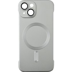 p00630sq [iPhone 14用 超薄メタリックケース シルバー]