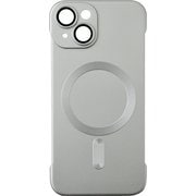 p00630sq [iPhone 14用 超薄メタリックケース シルバー]