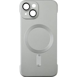 p00630so [iPhone 15用 超薄メタリックケース シルバー]