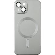 p00630so [iPhone 15用 超薄メタリックケース シルバー]
