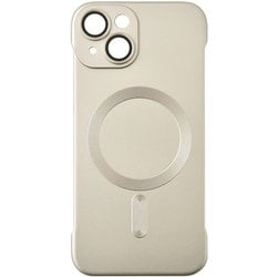 p00630sgo [iPhone 15用 超薄メタリックケース シャンパンゴールド]