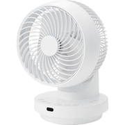 多機能3Dスイングターボサーキュレーター360 ACモーター ～16畳 全分解（工具不要） 3Dスイング360° コンパクト タッチ式 ホワイト CF-T2492WH