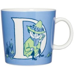 ムーミン （Moomin by ARABIA） マグカップ 0.4L アルファベットコレクション 「D」 国内正規品 1068830