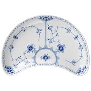 ブルーフルーテッドハーフレース クレセントディッシュ プレート 皿 約22cm 国内正規品 1070987