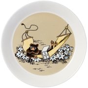 ムーミン (Moomin by ARABIA) クラシック プレート 皿 19cm じゃこうねずみ ベージュ 国内正規品 1069395