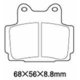 ブレーキパッド YAMAHA A61-004YN（YA240）
