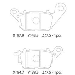 ブレーキパッド YAMAHA A61-028YN