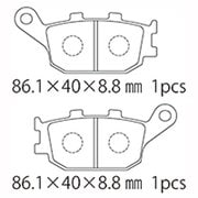 ブレーキパッド KAWASAKI A61-022KN