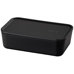 ZEIT 抗菌スクウェア一段ランチbox ブラック