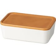 ミース スクウェア一段ランチ 仕切付 ホワイト