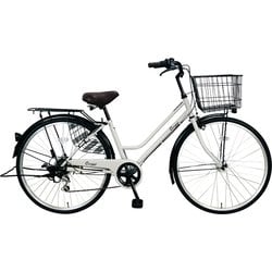 シティサイクル 26型 クラシカル 外装6段 グレー ZKV266BH/TGB