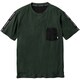 0135-53-82-LL [0135-53 半袖Tシャツ アーミー LL]
