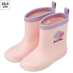 ワッペン付レインブーツ 16cm Sweet Bear RIBTW16