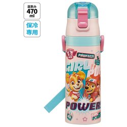 超軽量 ダイレクトステンレスボトル 470ml パウ・パトロール/GIRL SDC4