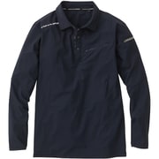 0395-50-4-L [0395-50 長袖ポロシャツ ブラック L]