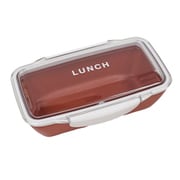 73611 [24time for LUNCH ドーム1段ランチボックス 500ml レッド]