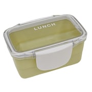 73618 [24time for LUNCH ドーム2段ランチボックス 560ml ライトグリーン]