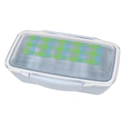 Plaid ドーム1段ランチボックス 500ml グリーン/ブルー 73542