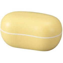 さっと洗えるお弁当箱 ビーンズ イエロー 30490