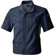 3018-01-1-4L [3018-01 半袖ブルゾン ネイビー 4L]