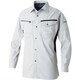 3048-02-22-3L [3048-02 長袖シャツ シルバーグレー 3L]