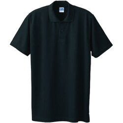 50126-04-M [50126 半袖ポロシャツ ブラック M]