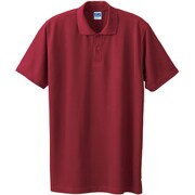 50126-43-6L [50126 半袖ポロシャツ レッド 6L]