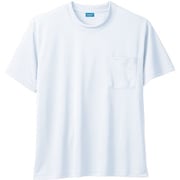 50381-00-3L [50381 半袖Tシャツ（胸ポケット付き） ホワイト 3L]