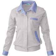 414-83-L [VA414 レディース長袖ブルゾン ローズウッド L]