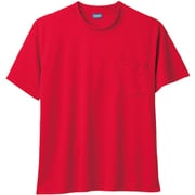 50381-43-3L [50381 半袖Tシャツ（胸ポケット付き） レッド 3L]