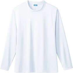 50382-00-4L [50382 長袖Tシャツ ホワイト 4L]