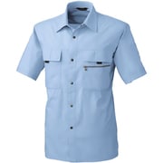487-209-L [487 半袖シャツ サックス L]