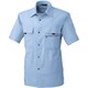 487-209-M [487 半袖シャツ サックス M]