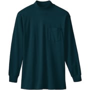 50108-1-LL [50108 長袖ハイネックTシャツ（胸ポケット付き） ネイビー LL]