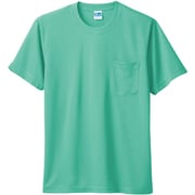 50121-101-M [50121 半袖Tシャツ（胸ポケット付き） ミントグリーン M]