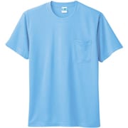 50121-209-LL [50121 半袖Tシャツ（胸ポケット付き） サックス LL]