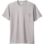 50121-22-L [50121 半袖Tシャツ（胸ポケット付き） シルバーグレー L]