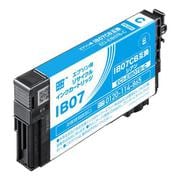 互換リサイクルインクカートリッジ エプソン IB07CB シアン(顔料) ECI-EIB07B-C