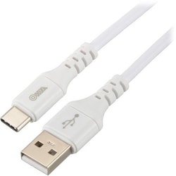 Type-Cケーブル USB-A to USB-C 1m ホワイト SMT-L10CAS-W