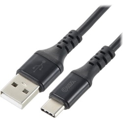 Type-Cケーブル USB-A to USB-C 1m ブラック SMT-L10CAS-K