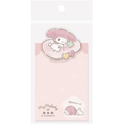 ダイカットクリップ付きメモ だらりんライフ サンリオキャラクターズ マイメロディ 001706-54