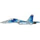 JCW-72-SU27-012 1/72 SU-27UB ウクライナ空軍 第831戦術航空旅団 2017 [ダイキャスト飛行機]