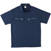 277-1-4L [277 半袖シャツ ネイビー 4L]